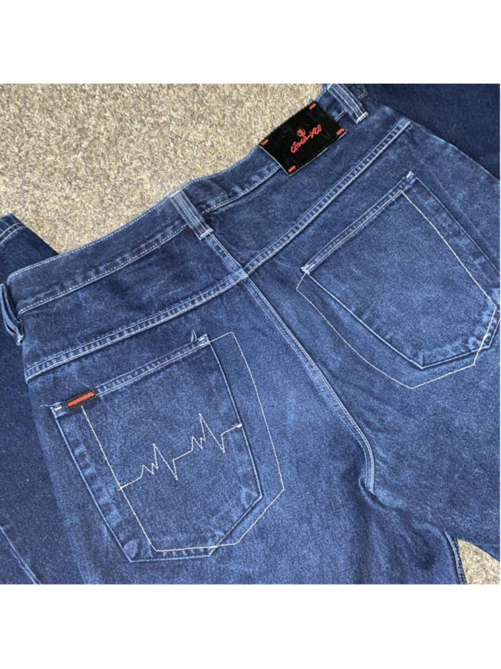 VTG FUBU Circa XCll heartbeat jeans rn037980 38x34
